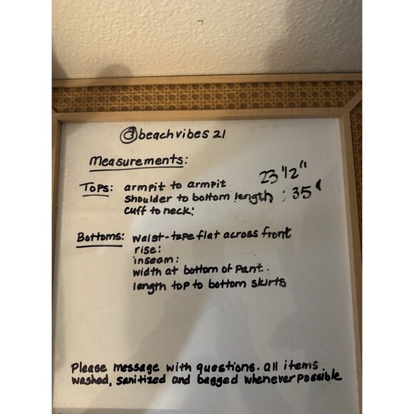 Knox Rose Womens Chambray Embroidered Tunic Sleeveless Dress XXL 65% Cotton - Picture 7 of 8